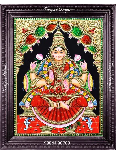 Goddess Lakshmi Tanjore Painting